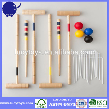 Personalizar 4 Jugador Croquet Set Clásico